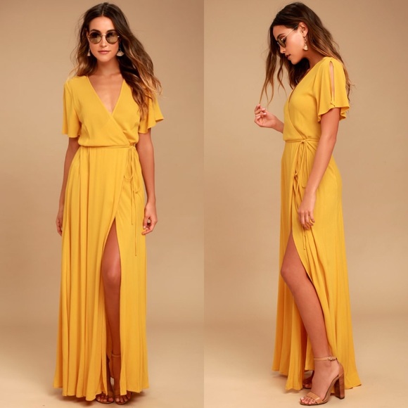 Lulus Dresses & Skirts - Lulu’s | Wrap Maxi Dress